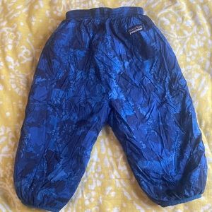 Patagonia insulated puffer joggers reversible
